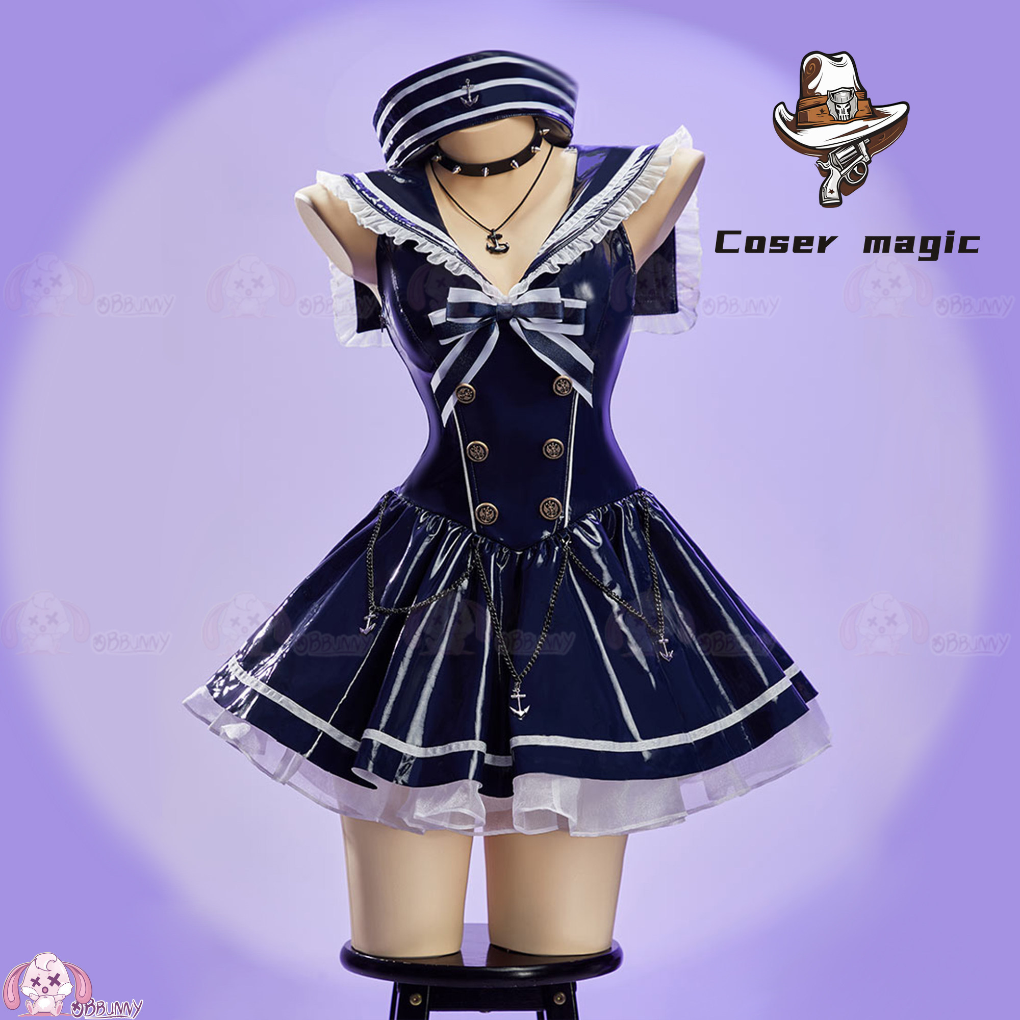 Anime Cosplay Girl - Original Navy Idol Halloween Cosplay Costume,