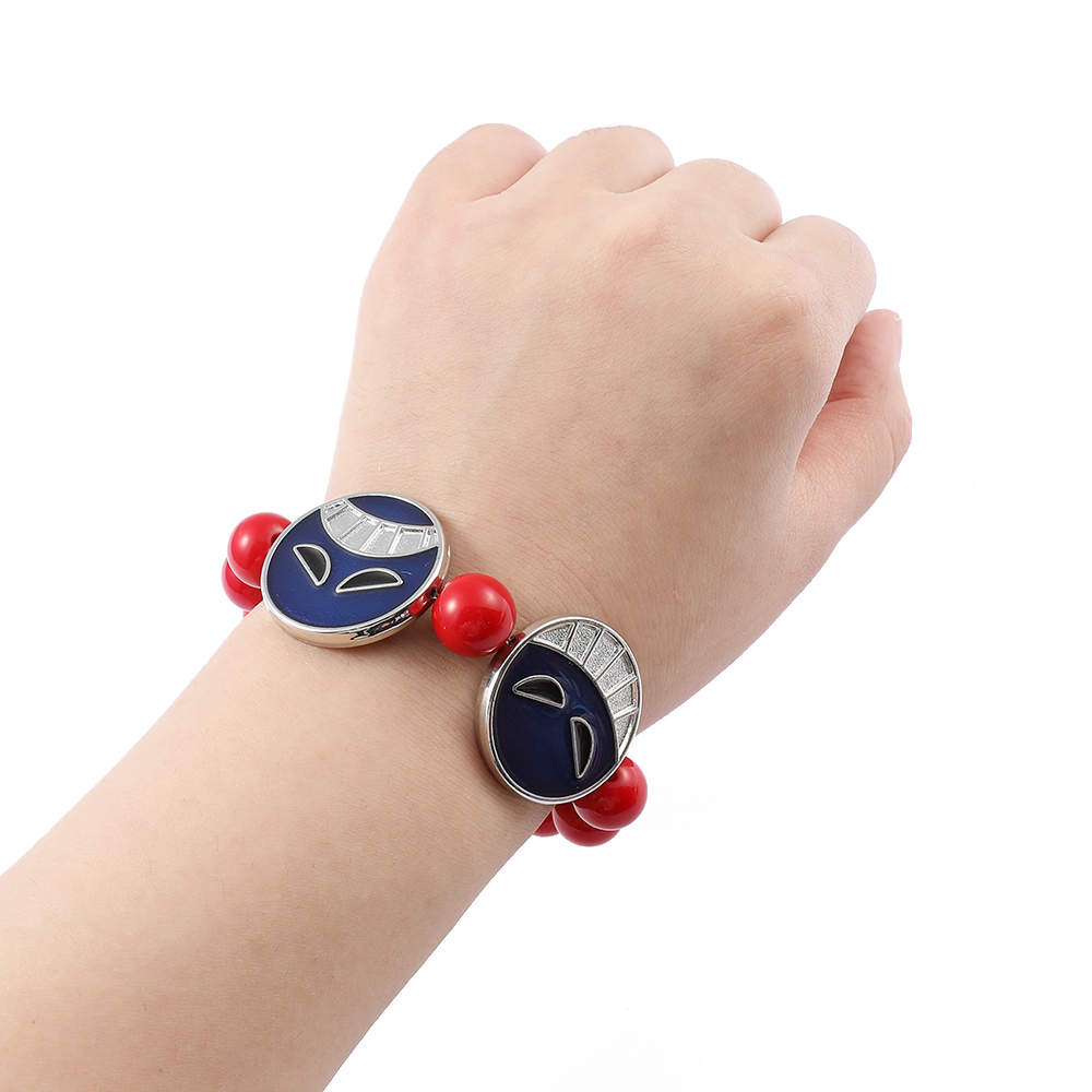Anime Red Beads Face Bracelet  - Anime Cosplay Website avis et prix