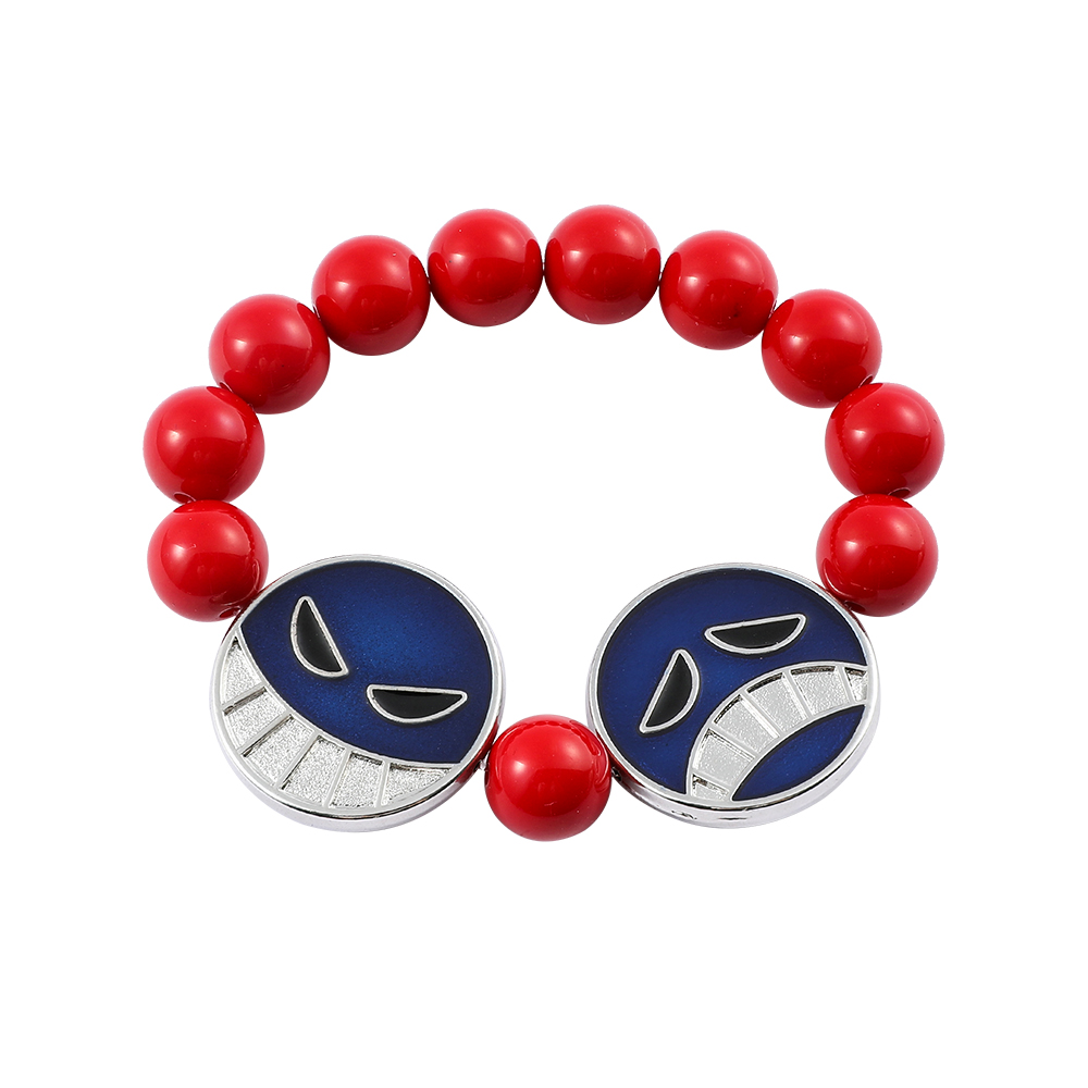 Anime Red Beads Face Bracelet  - Anime Cosplay Website avis et prix
