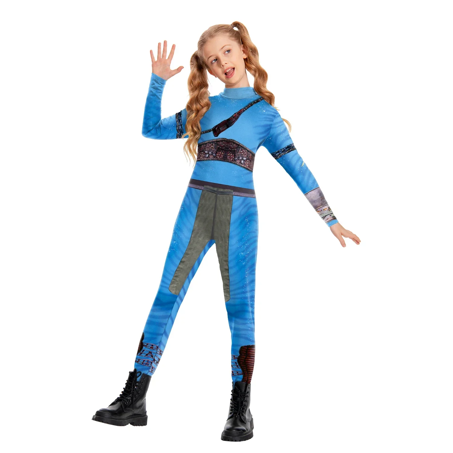 Boy Girl Avatar Bodysuit Hallo - Cosplay Avatar Anime avis et prix