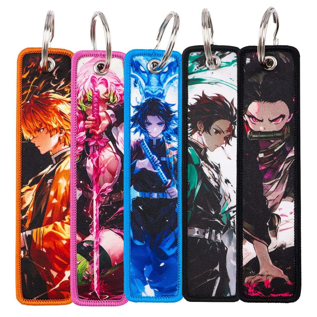 Anime Ghost Embroidery Key Fob - Anime Cosplay Website avis et prix