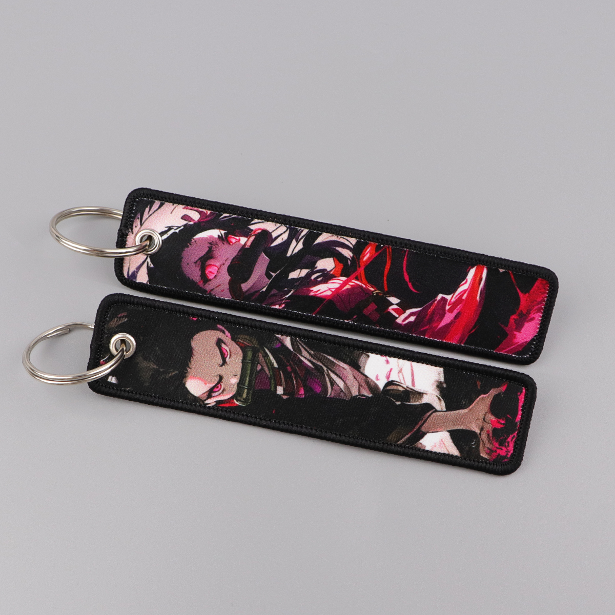 Anime Ghost Embroidery Key Fob - Anime Cosplay Website avis et prix