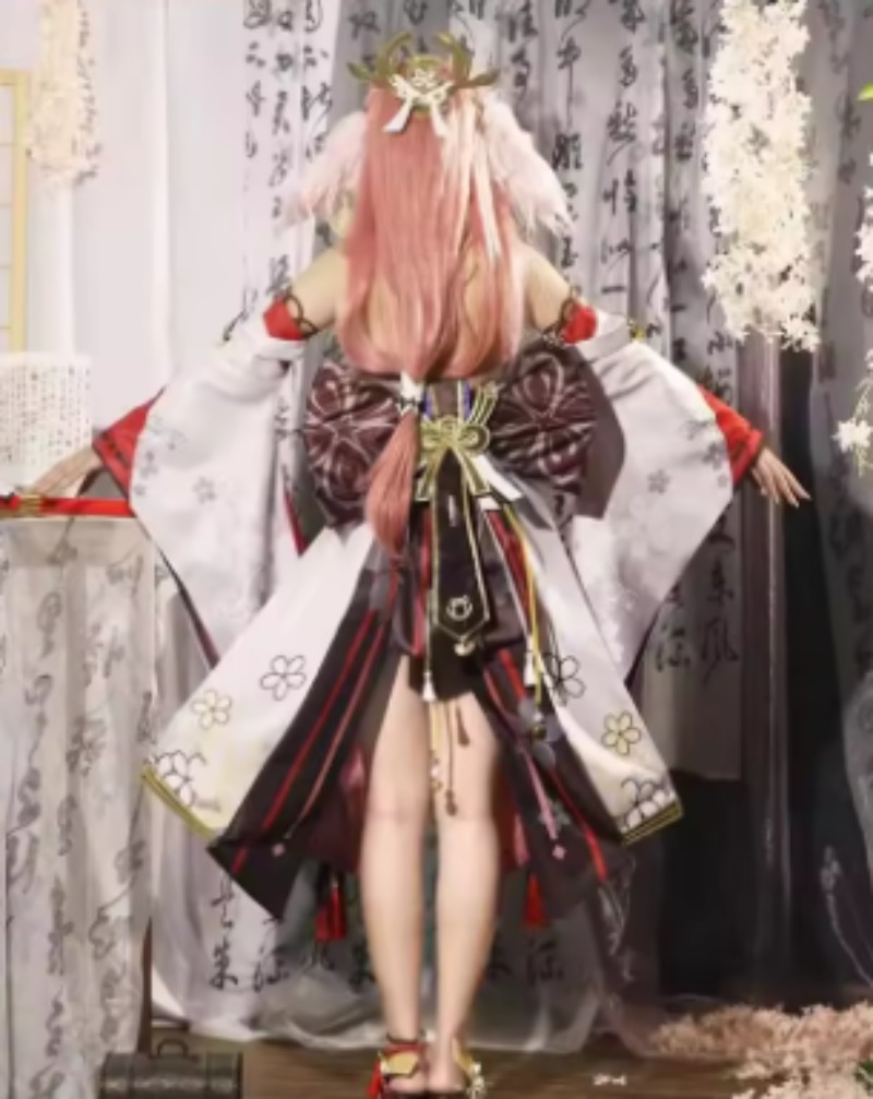 Genshin Impact Yae Miko Cospla - Cosplay Anime Yae Miko avis et prix