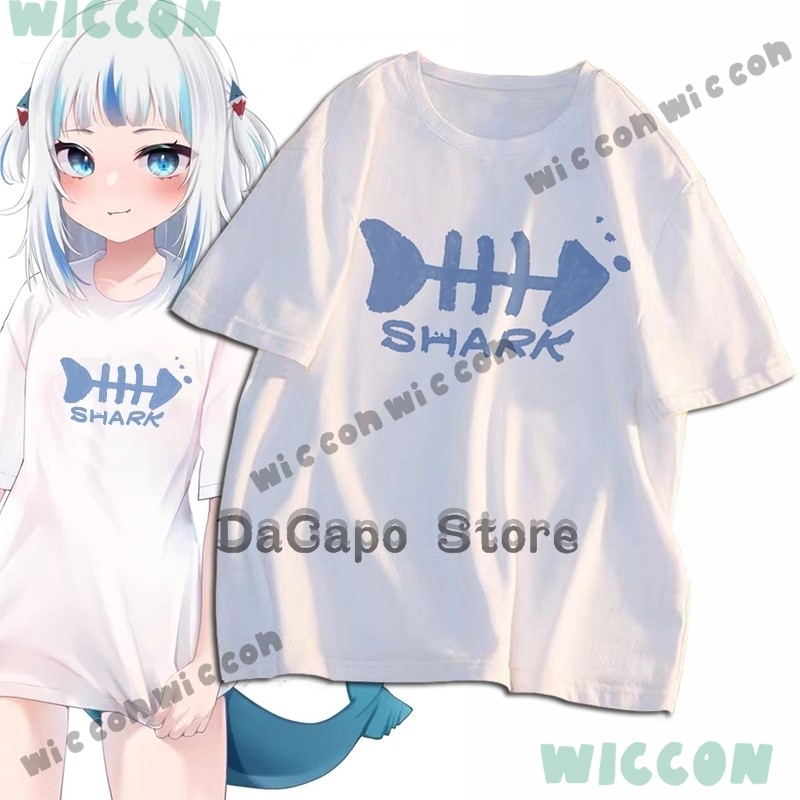 Call T-shirt Costume Shark Gaw - Anime Cosplay Youtuber avis et prix