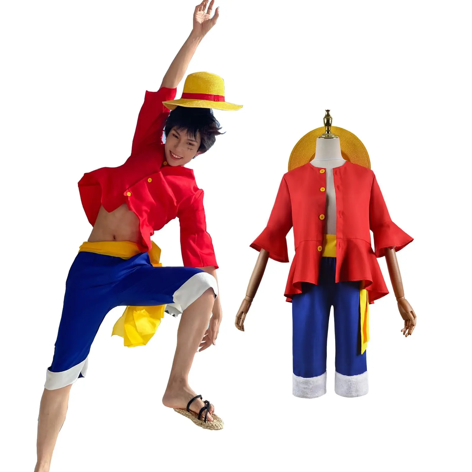 Anime Monkey D Luffy Cosplay C - Anime Cosplay Pics avis et prix