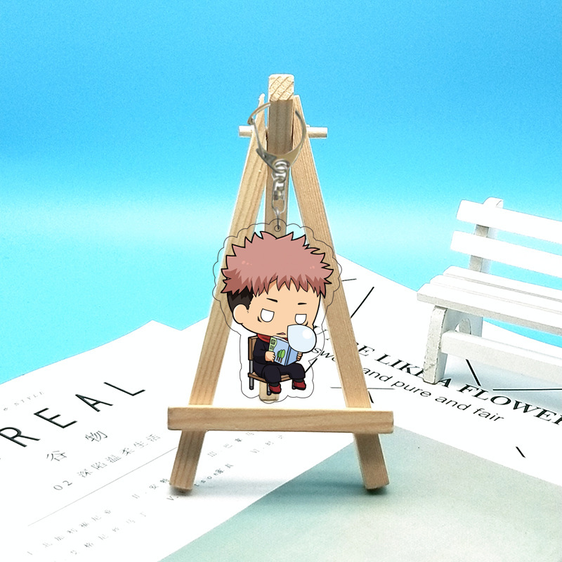 Jujutsu Kaisen Anime Keychain  - Anime Cosplay Gojo avis et prix