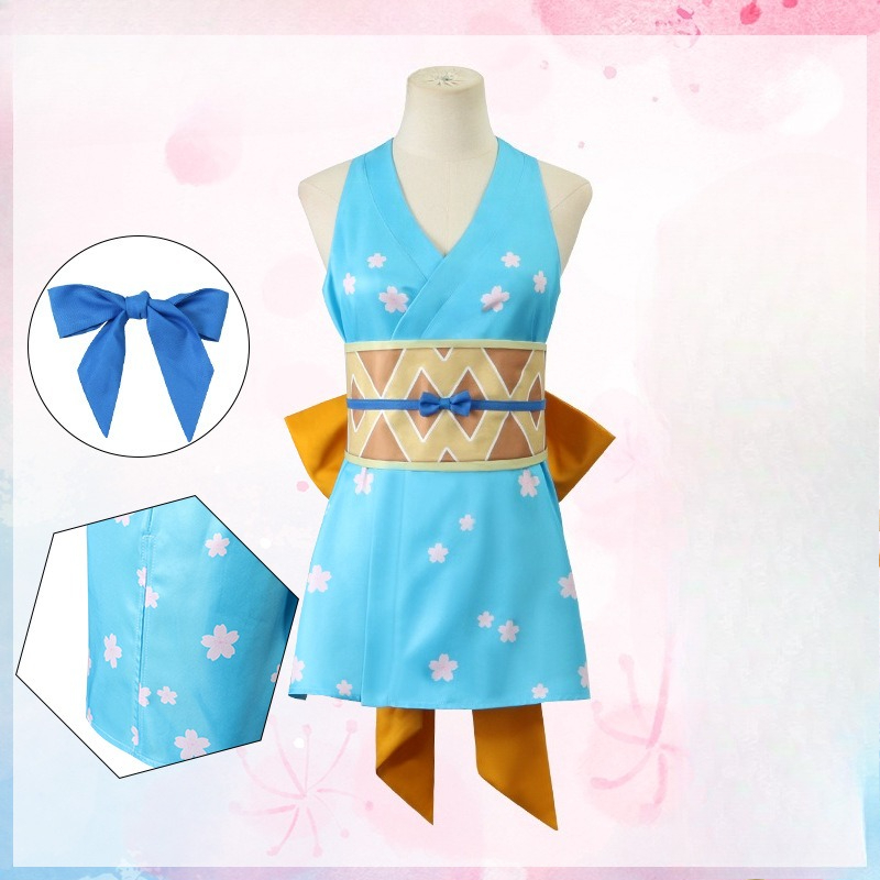 Anime Nami Pajamas Dress Woman - Anime Cosplay Ideas For Women avis et prix