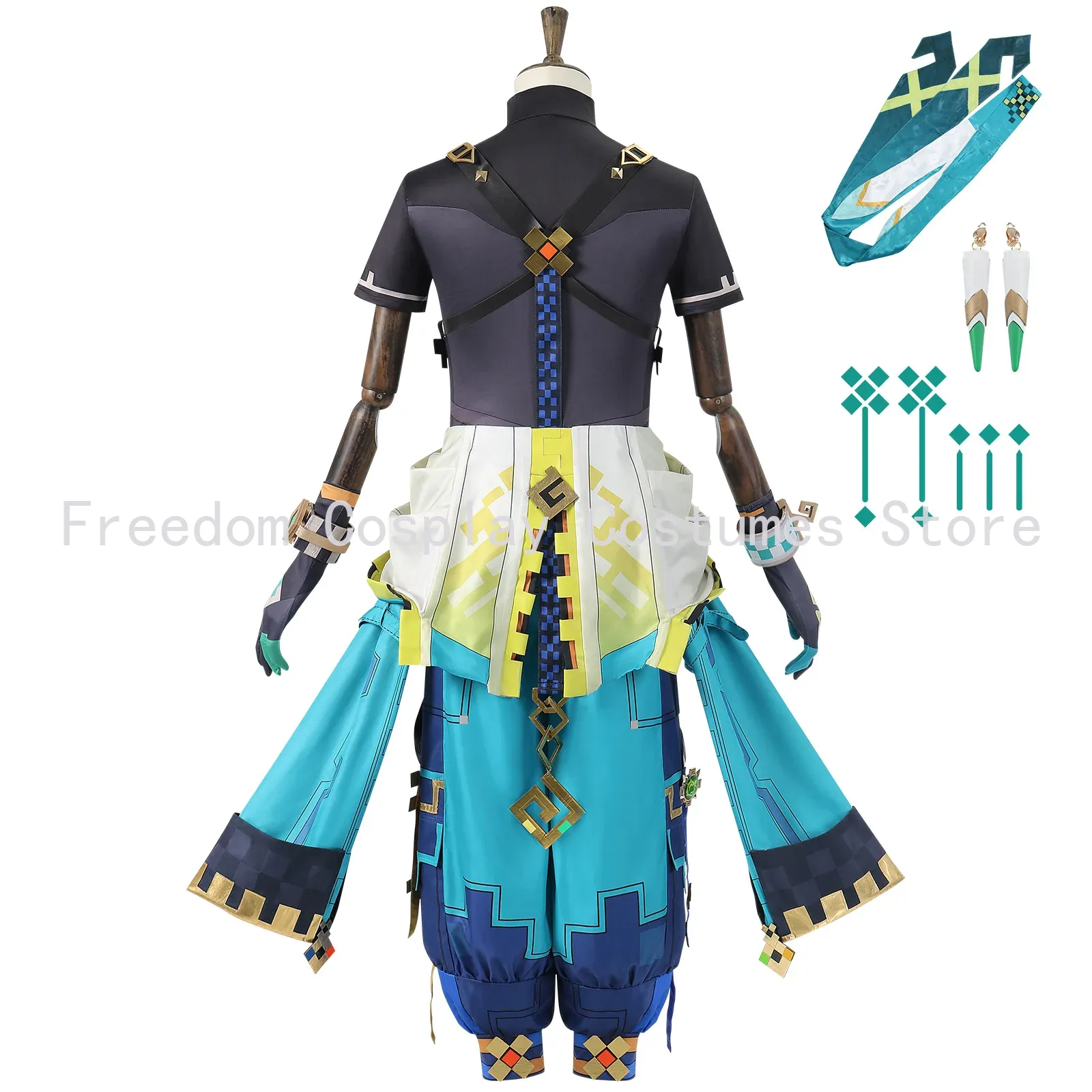Game Genshin Impact Kinich Cos - Anime Cosplay Waifu avis et prix