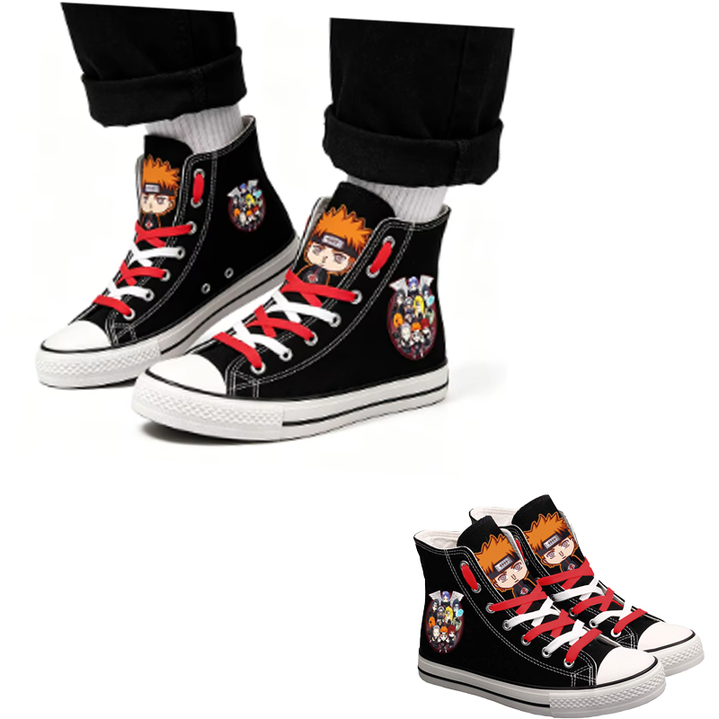 Naruto Uzumaki High-Top Canvas - Anime Cosplay Ideas For Women avis et prix