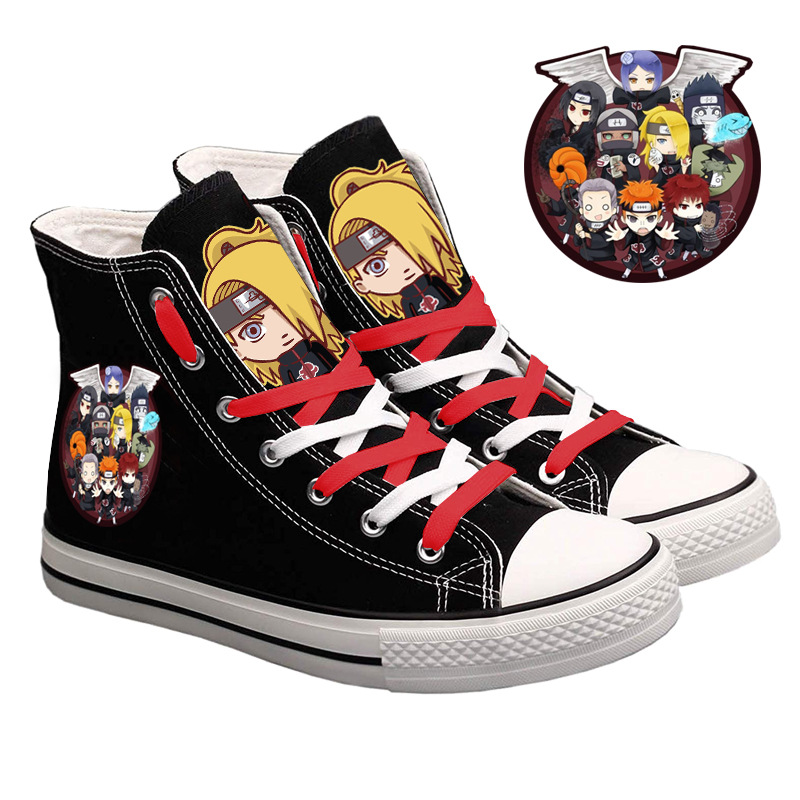 Naruto Uzumaki High-Top Canvas - Anime Cosplay Ideas For Women avis et prix
