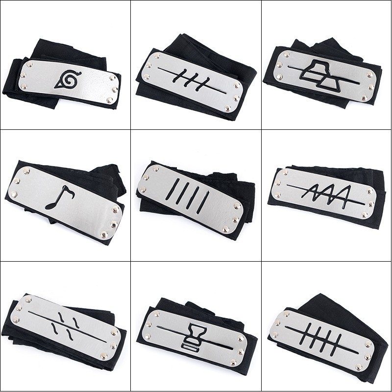 Anime Kakashi Headband Cosplay - Naruto Headband Metal avis et prix