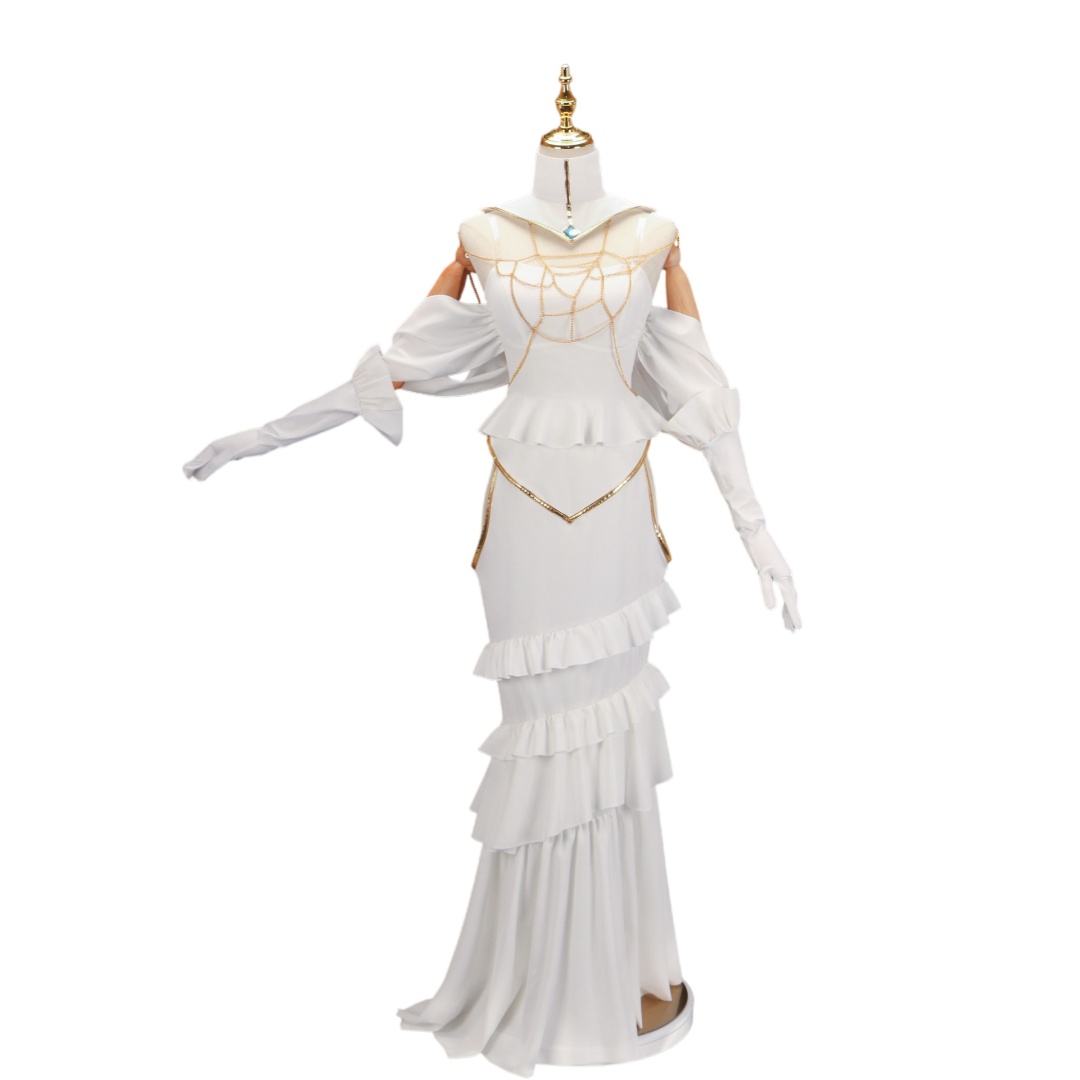 Overlord Arubedo Pure-White De - Anime Cosplay Waifu avis et prix