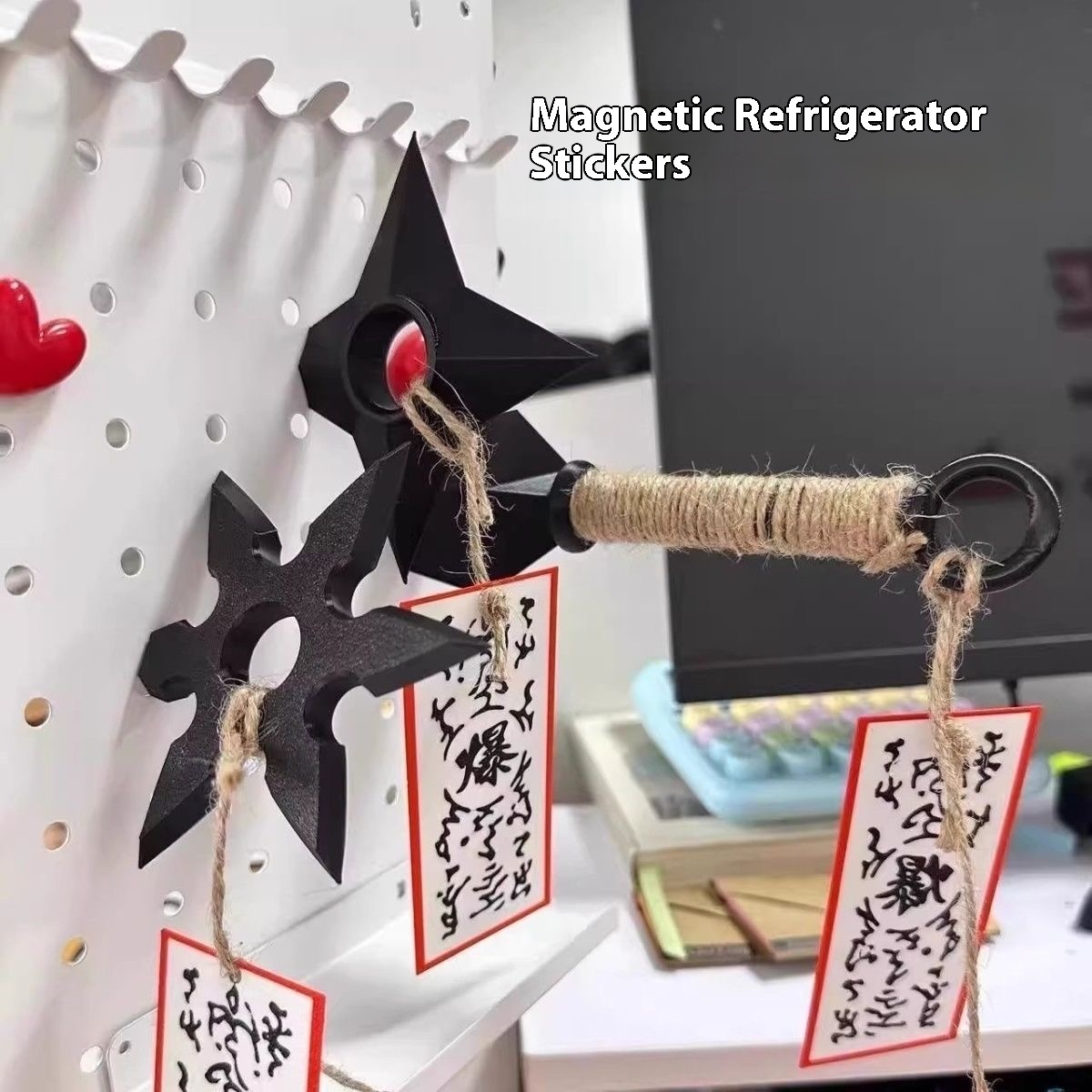 Hot Anime Ninja Kunai Fridge M - Naruto Headband Metal avis et prix