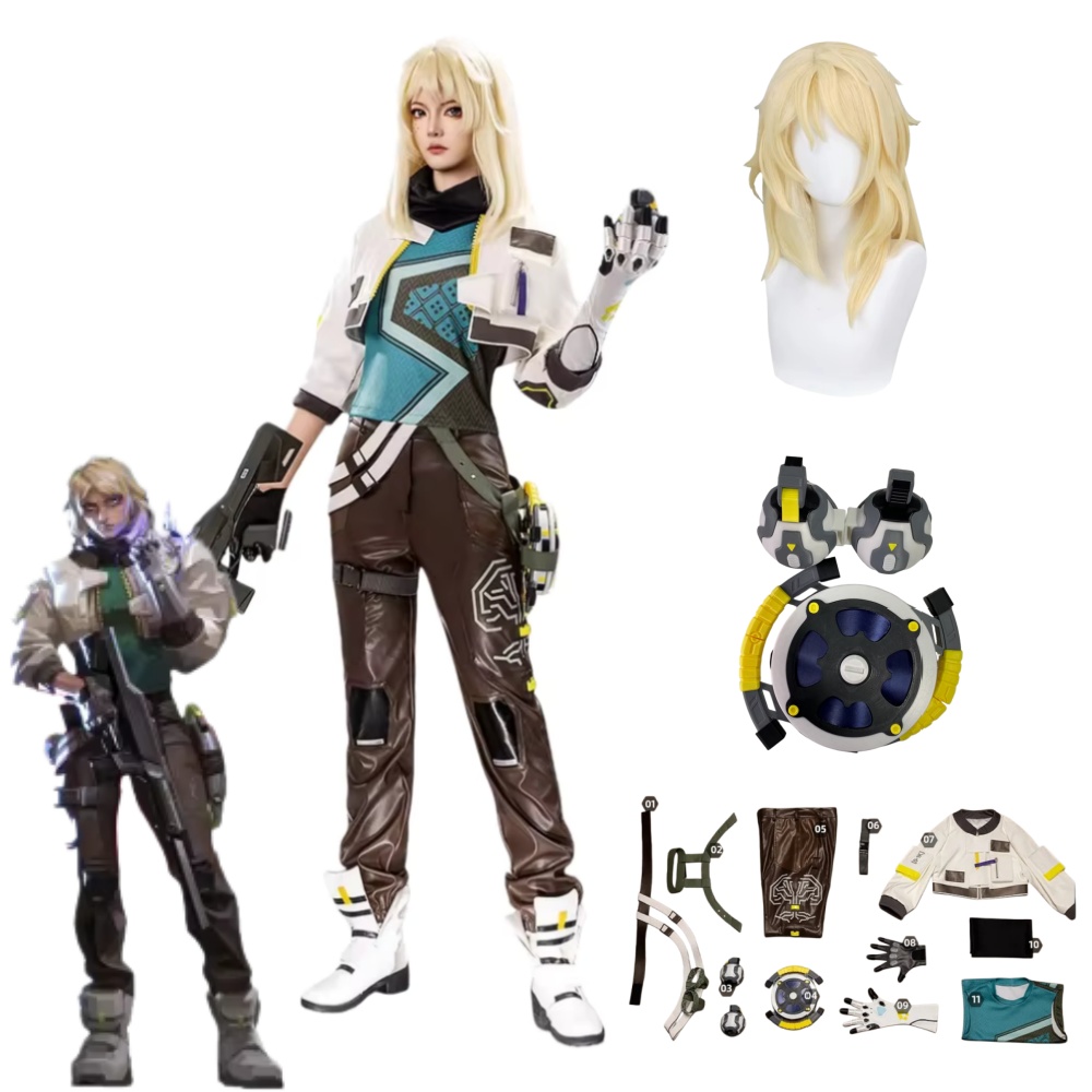 Deadlock Cosplay Costume Props - Anime Cosplay Female avis et prix