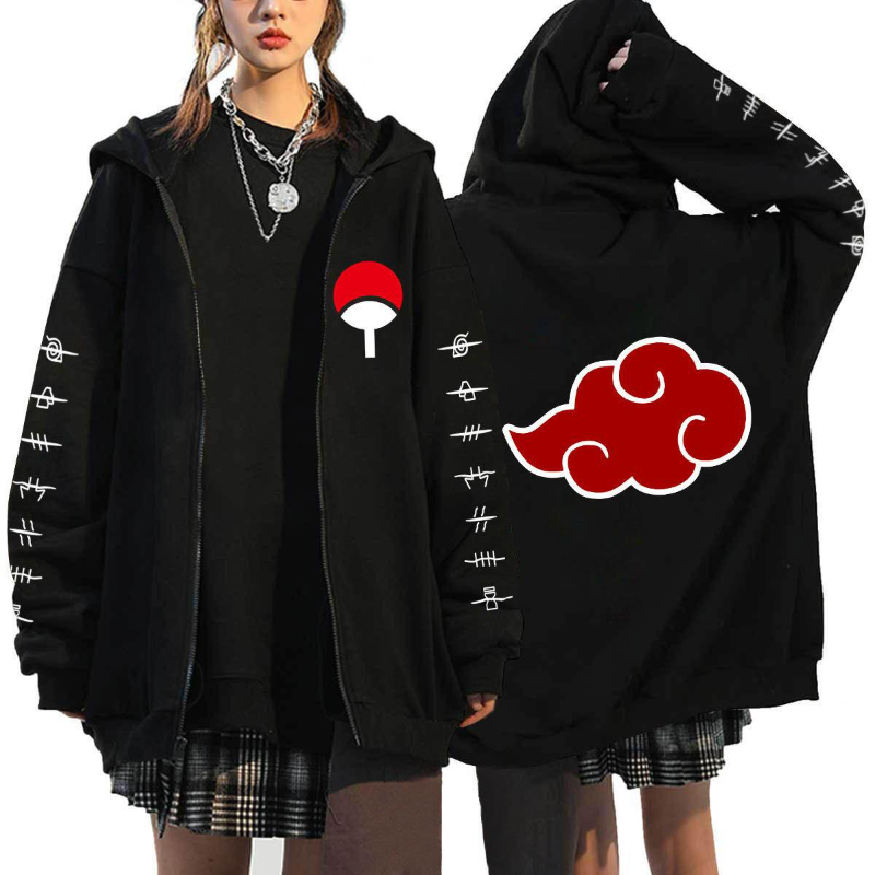 Naruto Anime Zip Up Hoodie Car - Naruto Headband Metal avis et prix