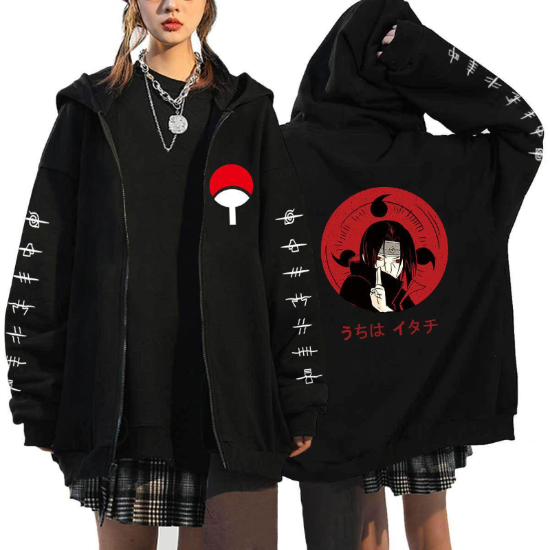 Naruto Anime Zip Up Hoodie Car - Naruto Headband Metal avis et prix