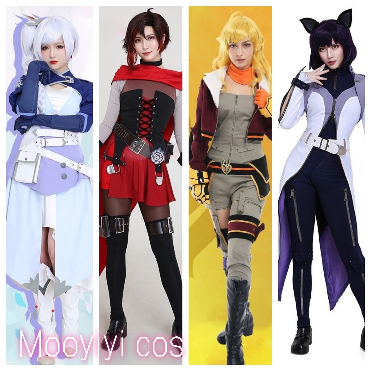 Mooyiyi cos New Weiss/Ruby/Yan - Anime Yang Cosplay avis et prix
