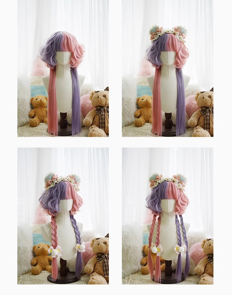Jellyfish Head Wig Synthetic L - Anime Yang Cosplay avis et prix