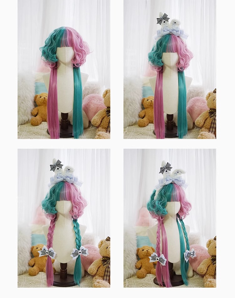 Jellyfish Head Wig Synthetic L - Anime Yang Cosplay avis et prix