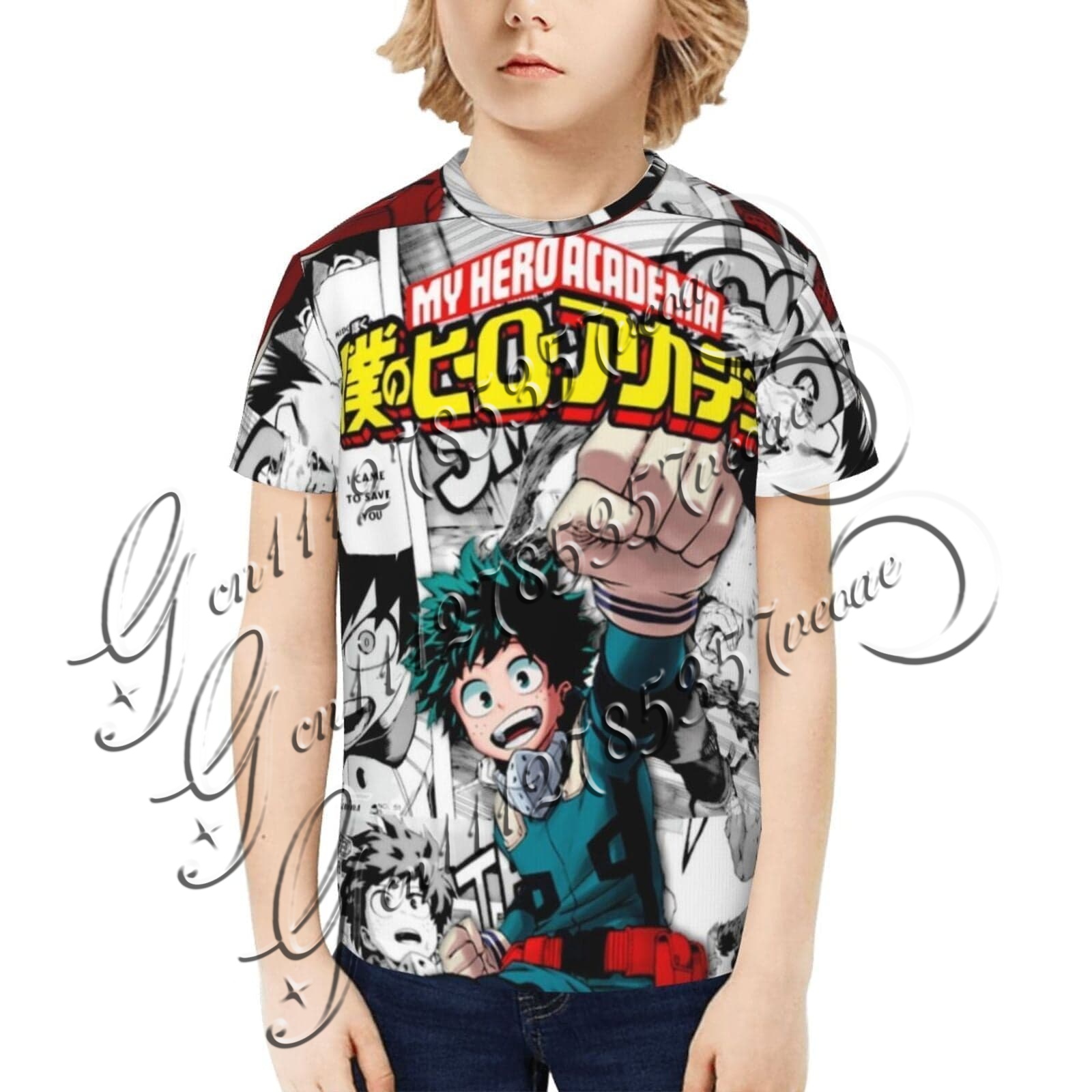 My Hero Academia T Shirt Kids  - Anime Cosplay Website avis et prix
