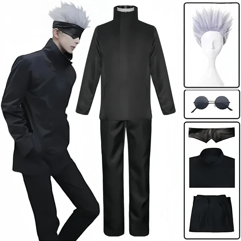 Anime Jujutsu Satoru Gojo Cosp - Anime Cosplay Gojo avis et prix