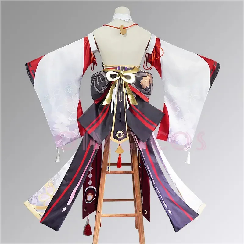 ☆YunCos Genshin Impact Yae Mik - Cosplay Anime Yae Miko avis et prix