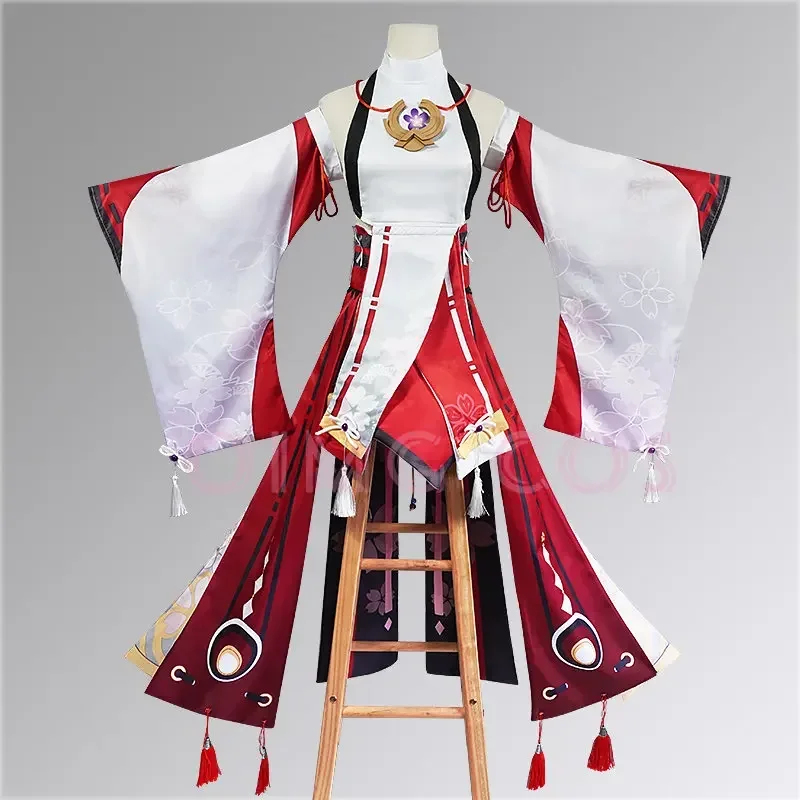☆YunCos Genshin Impact Yae Mik - Cosplay Anime Yae Miko avis et prix